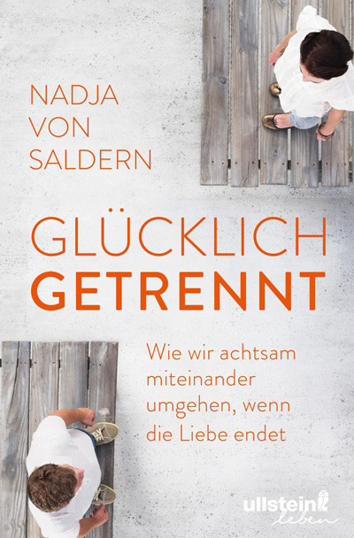 Buchcover Glücklich getrennt von Badja von Saldern